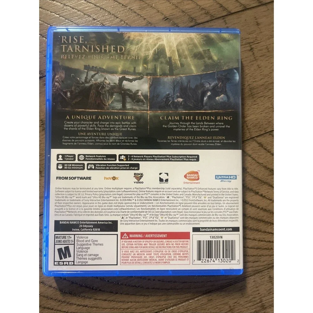 Elden Ring for PlayStation 5 (PS5) Playstation 5